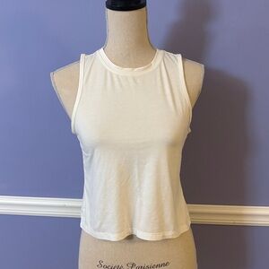Athleta White Tank Top